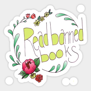 Read Banned Books Sticker